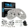 thumbnail image 1 of TRQ Brake Pad & Rotor Kit Ceramic Fits 2009-2013 Toyota Matrix, 1 of 5