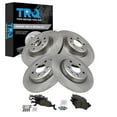thumbnail image 1 of TRQ Brake Pad & Rotor Kit Ceramic Fits 2017-2018 Audi A4 A4 Quattro, 1 of 5