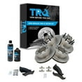 thumbnail image 1 of TRQ Brake Pad & Rotor Kit Metallic Front & Rear Kit w/Chemicals BKA16966, 1 of 6