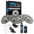 thumbnail image 1 of TRQ Brake Pad & Rotor Kit Posi Ceramic Front & Rear w/Chemicals BKA15653 Fits select: 1996-1999 BMW 328, 1992-1995 BMW 325, 1 of 6