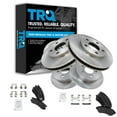 thumbnail image 1 of TRQ Brake Pad & Rotor Kit Premium Metallic Front & Rear Fits Select Buick Olds, 1 of 7
