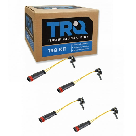 TRQ Brake Pad Wear Sensor Set of 4 for Mercedes Benz CLK SL C E S Class New BSA70203