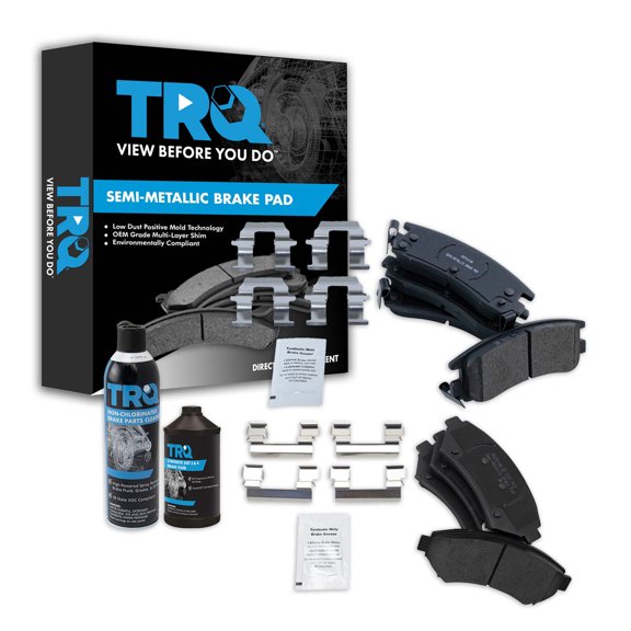 TRQ Brake Pads Fits 97-05 Buick Cadillac 97-03 Oldsmobile 00-05 Pontiac