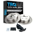 thumbnail image 1 of TRQ Brake Pads & Rotors Ceramic Rear Set Kit Fits Select Chrysler Dodge Plymouth, 1 of 5