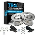 thumbnail image 1 of TRQ Brake Pads & Rotors Kit Metallic Front & Rear Fits Select 07 Chevy GMC Cadillac, 1 of 7