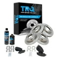 thumbnail image 1 of TRQ Brake Rotor Premium Posi Metallic Pad Kit Front & Rear w/Chemicals BKA17919 Fits select: 2007-2012 KIA SEDONA, 2007-2008 HYUNDAI ENTOURAGE, 1 of 6