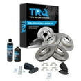 thumbnail image 1 of TRQ Brake Rotor & Semi Metallic Pad Front & Rear Kit w/Fluids for MKX Edge FWD BKA16795, 1 of 6