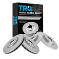 thumbnail image 1 of TRQ Front and Rear Brake Rotors Set Premium G-Coated Fits Select 2015-2017 Chrysler 200 2014-2021 Jeep Cherokee, 1 of 6