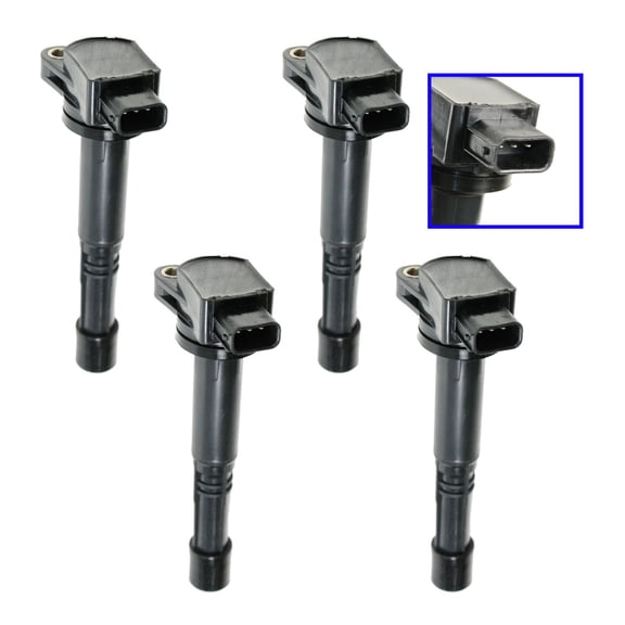 TRQ Brand New COP Ignition Coils Set of 4 Kit For 00 01 02 03 Honda S2000 NEW ICA61437