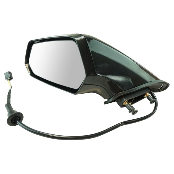 TRQ Brand New Power Heated Mirror Left LH Driver Side for Chevy Camaro MRA05976