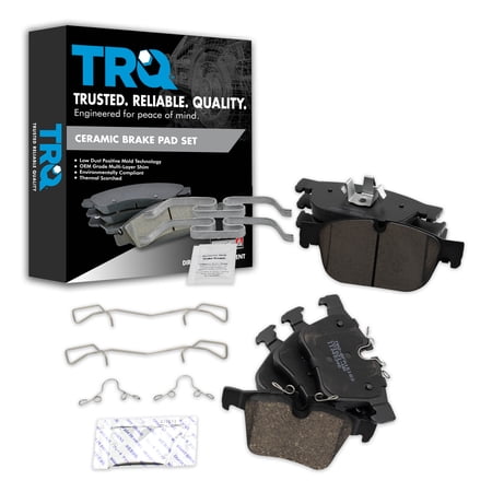 TRQ Ceramic Brake Pads Fits 19 Volvo S60 17-19 S90 V60 18-19 V90 XC60 16-19 XC90 BFA20330 Fits select: 2017-2019 VOLVO V90 CROSS COUNTRY