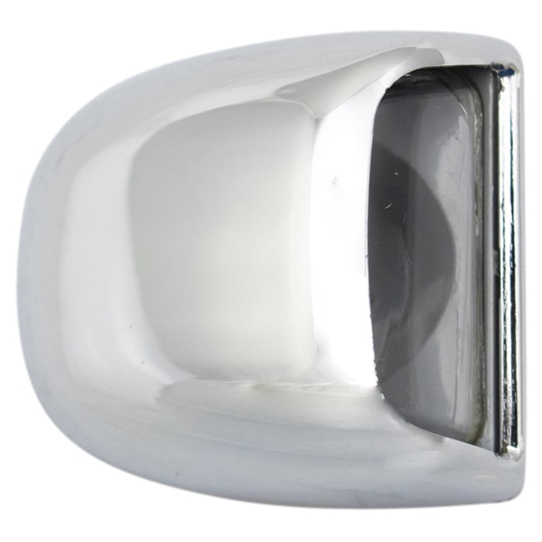 AUXITO Rear License Plate Light Lens Pair For Chevy Tahoe & C/K Pickup - Chrome, Clear