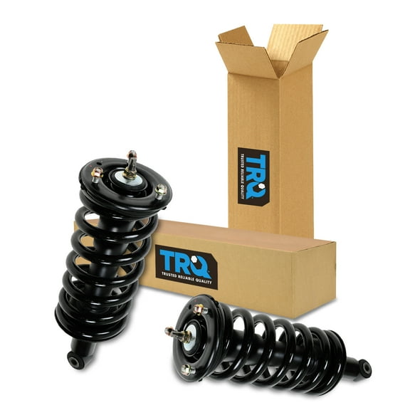 TRQ Complete Shock Strut Spring Assembly Front Pair Set 2pc for Armada Titan SCA61074