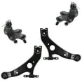 thumbnail image 1 of TRQ Control Arm Ball Joint Front Lower LH & RH Set of 4 for 04-10 Sienna PSA62459, 1 of 5