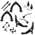 thumbnail image 1 of TRQ Control Arm Ball Joint Tie Rod Sway Bar Link Steering Suspension Kit 14pc PSA59421 Fits select: 1997-2001 HONDA CR-V, 1 of 9