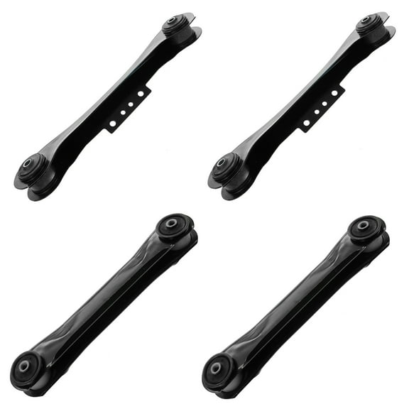TRQ Control Arms Upper Lower Rear Left & RightSet of 4 for 97-06 Jeep Wrangler PSA62939 Fits select: 1997-2006 JEEP WRANGLER / TJ