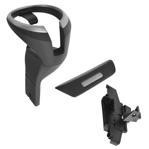 TRQ Cup Holder & Cover Black for BMW 128i 135i 1 Series M INA30481