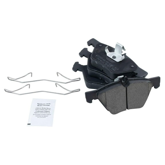 TRQ Disc Brake Pad Premium Posi Ceramic Front for Mercedes Benz CLK SLK E BFA73344