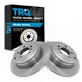 thumbnail image 1 of TRQ Rear Brake Rotors Set Solid Fits Select 2003-2005 Land Rover Range Rover, 1 of 5