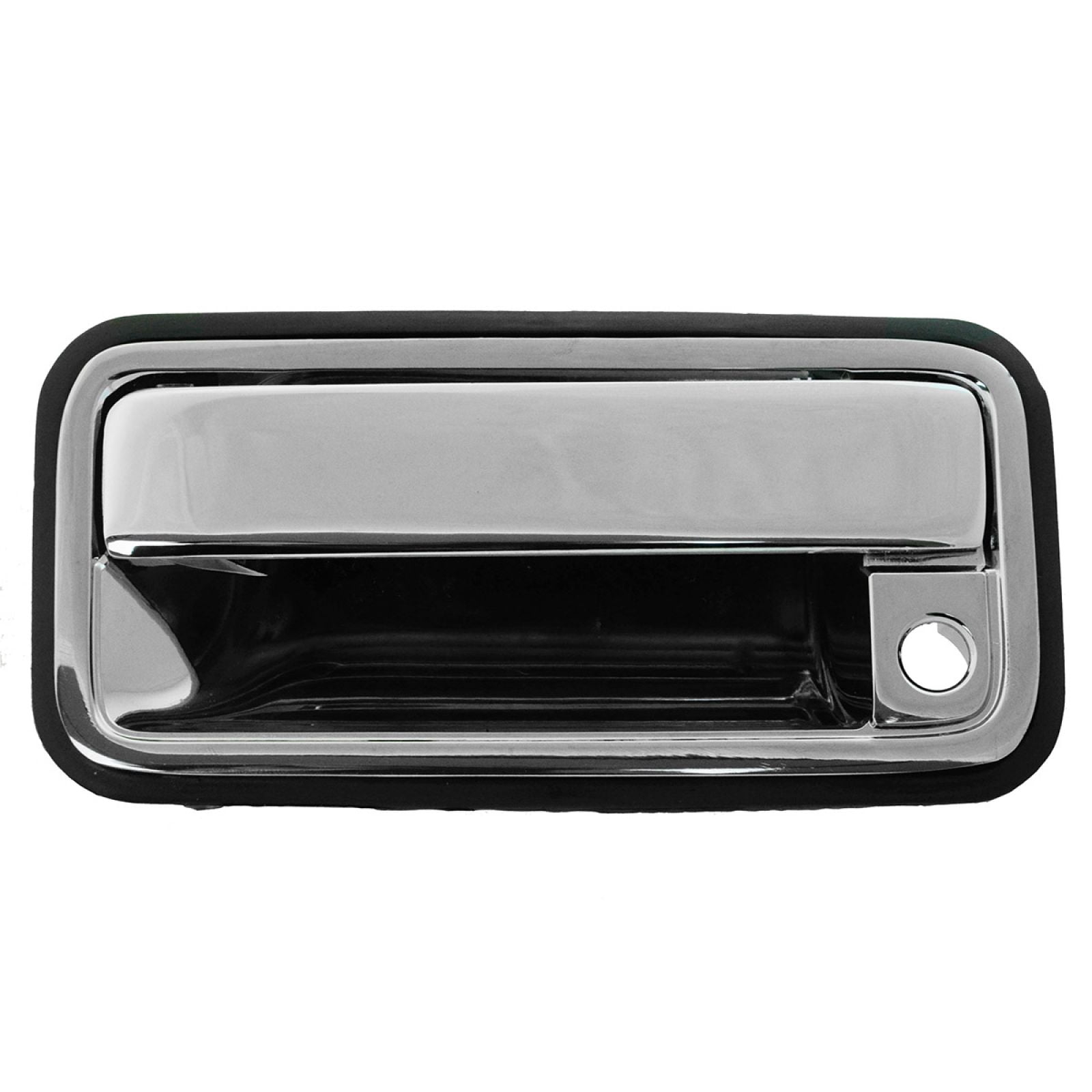 TRQ Chrome Outer Outside Exterior Door Handle 4 Piece Kit Set for Chevy Truck DHA32385