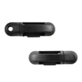 thumbnail image 1 of TRQ Door Handle Front Outer Black Textured Pair Set for Explorer Mountaineer NEW DHA36369, 1 of 5