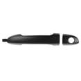 thumbnail image 1 of TRQ Door Handle Outside Smooth Black Front Driver Side LH for Spectra Spectra5 DHA49031 Fits select: 2006-2009 KIA SPECTRA, 2005-2008 KIA SPECTRA5, 1 of 3