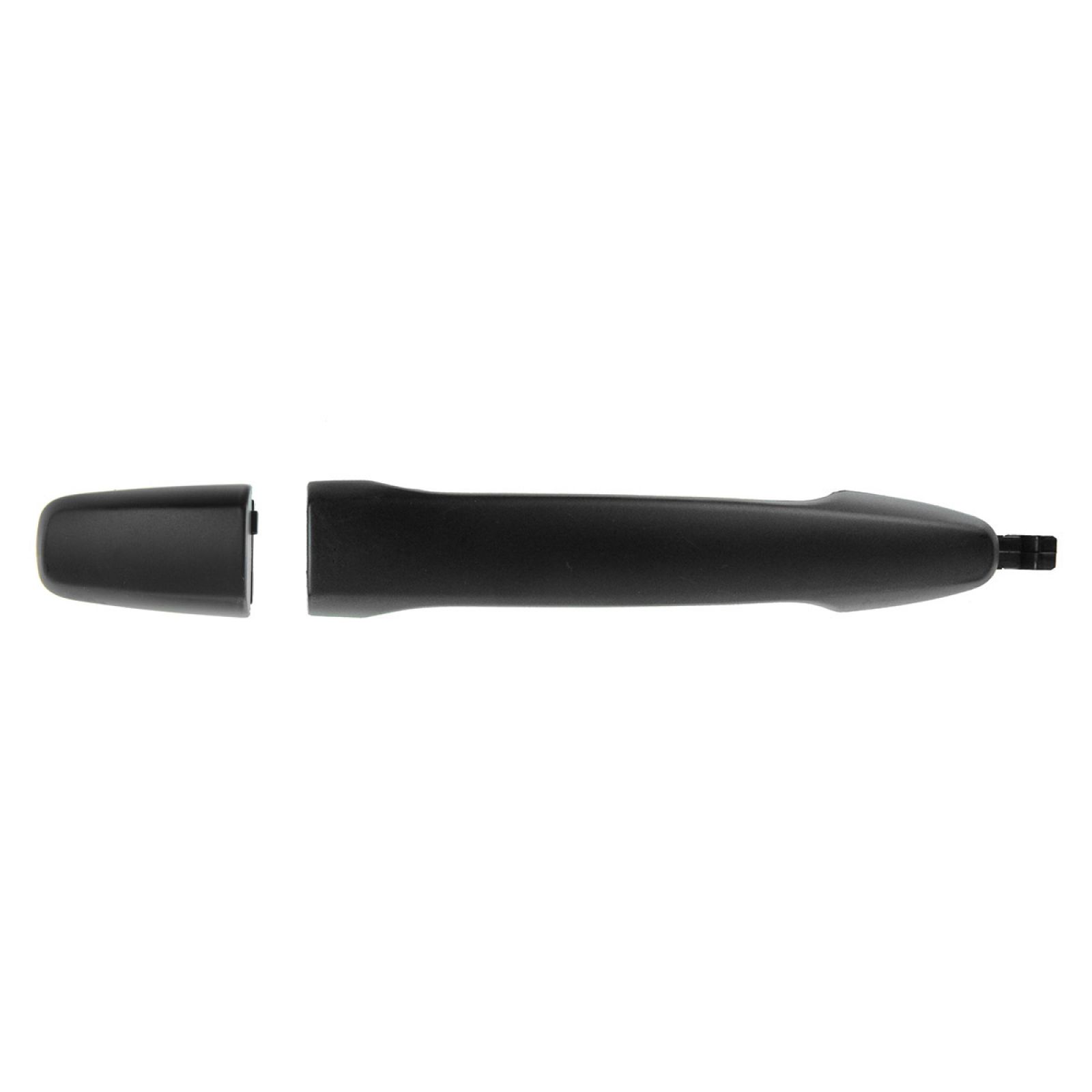 AM Autoparts Smooth Black Front Door Handle Pair For Mitsubishi Lancer & Outlander Sport