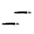 thumbnail image 1 of TRQ Door Handle Rear Outer Chrome Black Insert Pair Set for 06-10 Sonata NEW DHA67485, 1 of 4