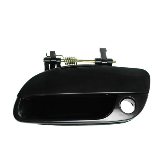 TRQ Door Handle Smooth Black Front Driver Side Left LH LF for 01-06 Elantra New DHA48945