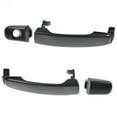 thumbnail image 1 of TRQ Door Handles Outside Exterior Black Front Set for Chevy GMC Pontiac Buick DHA36943, 1 of 5