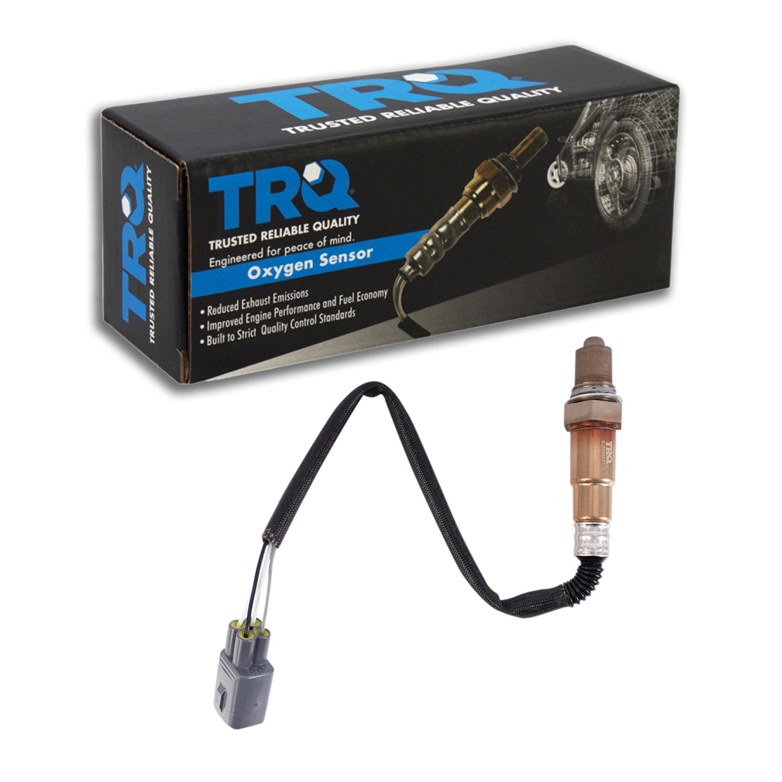 TRQ Downstream O2 Oxygen Sensor Fits ES350 LS600h Avalon Camry Highlander Tacoma OSA60654