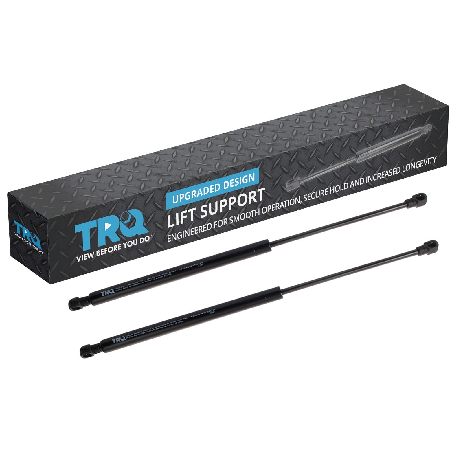 TRQ Driver & Passenger Side Hood Lift Support Shock Strut Set Fits 2008-2013 Lexus IS F 2006-2013 IS250 IS350