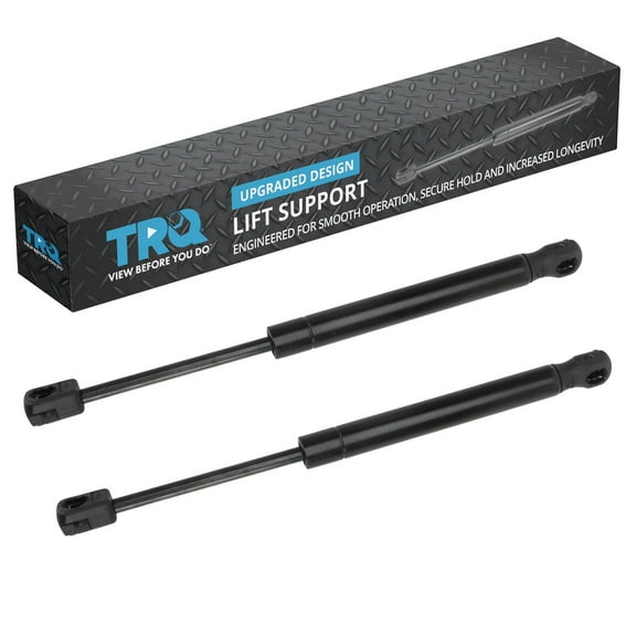 TRQ Driver & Passenger Side Hood Lift Support Shock Strut Set Fits 2010-2017 Volvo XC60