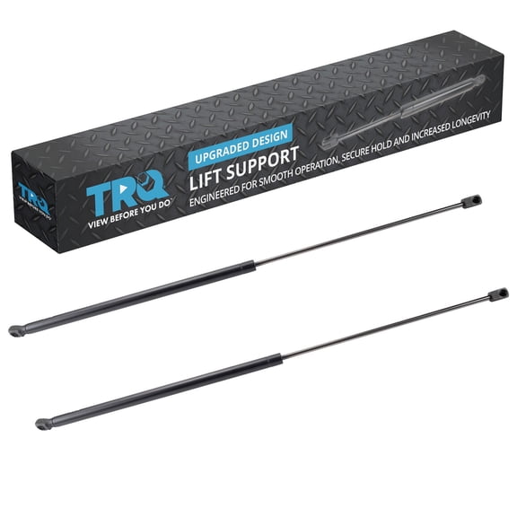 TRQ Driver & Passenger Side Hood Lift Support Shock Strut Set Fits 2013-2017 Hyundai Veloster