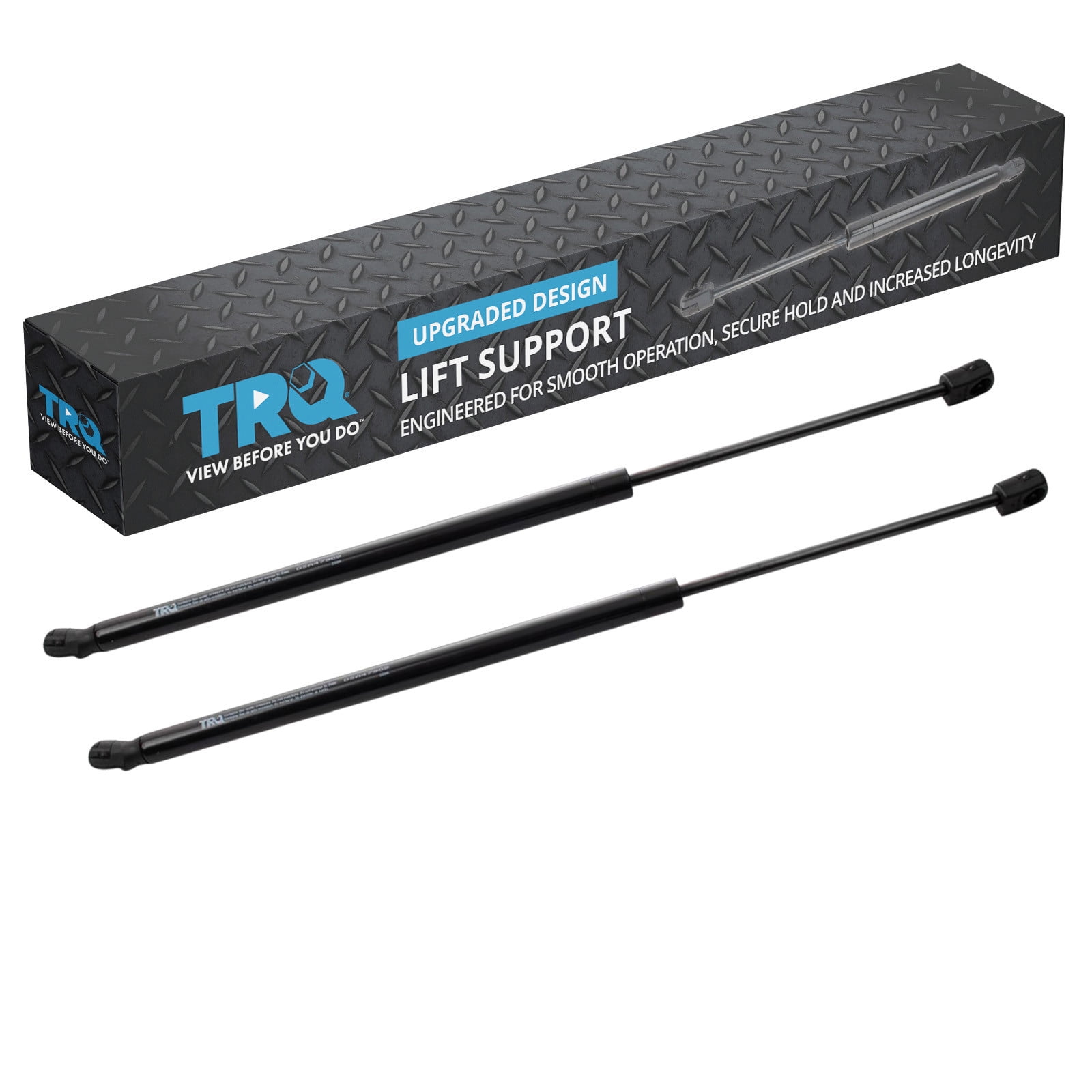 TRQ Driver & Passenger Side Hood Lift Support Shock Strut Set Fits 2015-2019 Subaru Legacy Outback