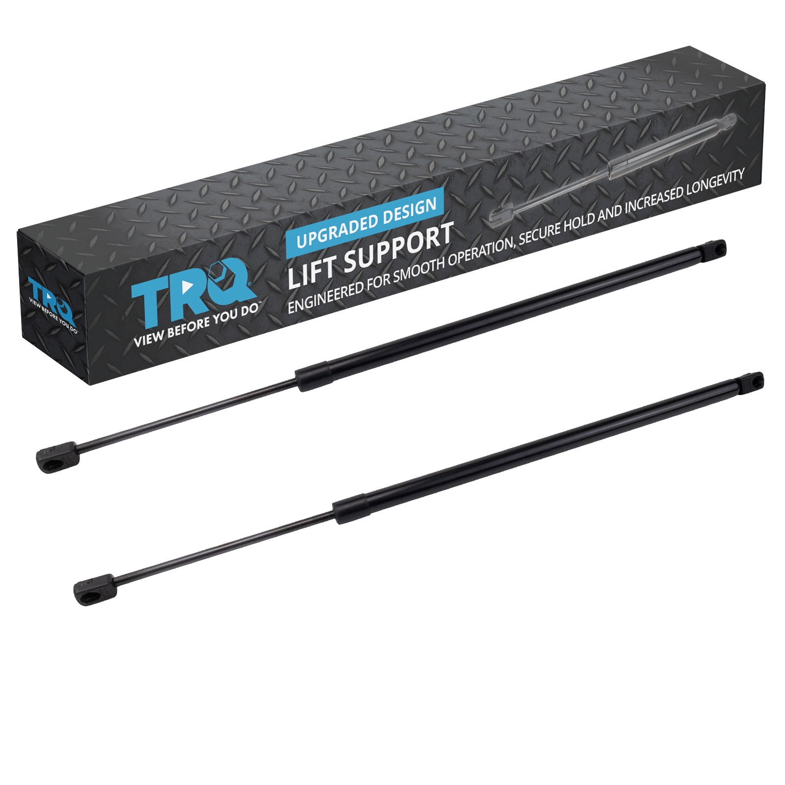 TRQ Driver & Passenger Side Hood Lift Support Shock Strut Set Fits 2020-2022 GMC Sierra 2500 HD Sierra 3500 HD