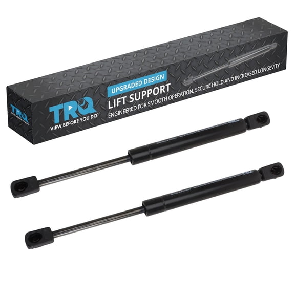 TRQ Driver & Passenger Side Trunk Lid Lift Support Shock Strut Set Fits 2003-2005 Volkswagen Jetta 2000-2005 Passat