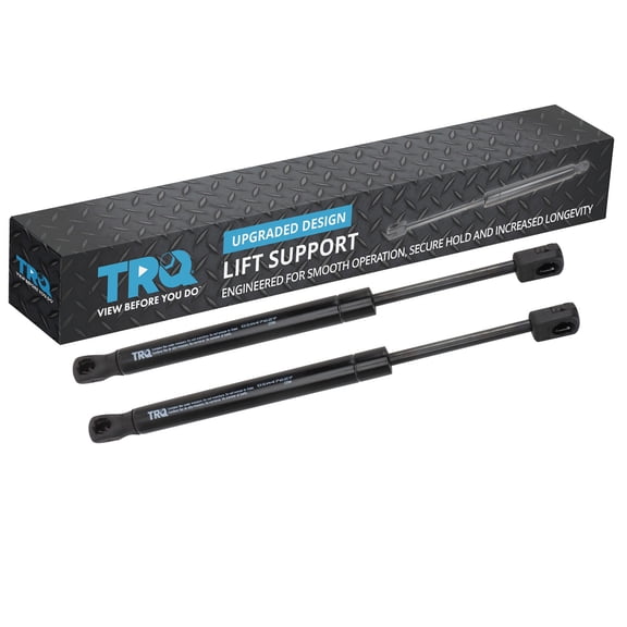 TRQ Driver & Passenger Side Trunk Lid Lift Support Shock Strut Set Fits 2010-2012 Ford Fusion Lincoln MKZ 2010-2011 Mercury Milan