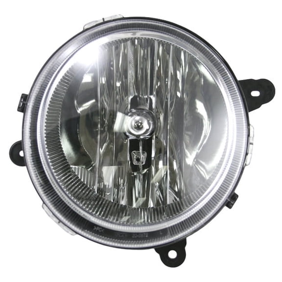 TRQ Driver Side Headlight Assembly Fits 2007-2010 Jeep Compass 2007-2017 Patriot Without Automatic Leveling Headlights CH2502176