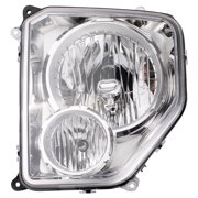 TRQ Driver Side Headlight Assembly Fits 2008-2012 Liberty Sport Limited With Fog LightsCH2502196 CH2502199