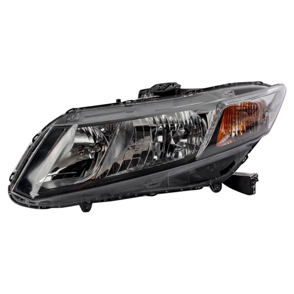 TRQ Driver Side Headlight Assembly Halogen Fits 2013-2015 Honda Accord HO2502150