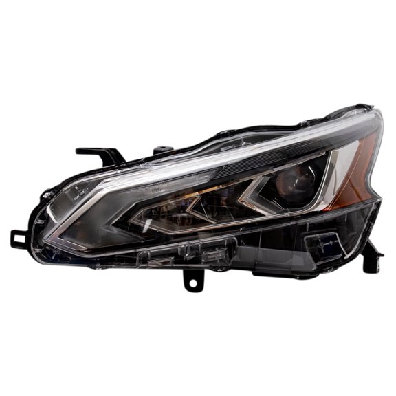 TRQ Driver Side Headlight Assembly LED Fits 2019-2022 Nissan Altima Without Automatic Leveling Headlights NI2502266