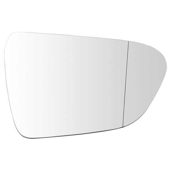 TRQ Driver Side Mirror Glass Aspherical Heated Clear Fits 2017-2023 Tesla Model 3 TA1324101