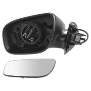 TRQ Driver Side Mirror Power Heated Manual Folding Paint to Match Fits 2003-2005 Mercedes-Benz E320 2003-2006 E500 E55 AMG 2006-2009 E350 2007-2009 E550 E63 AMG