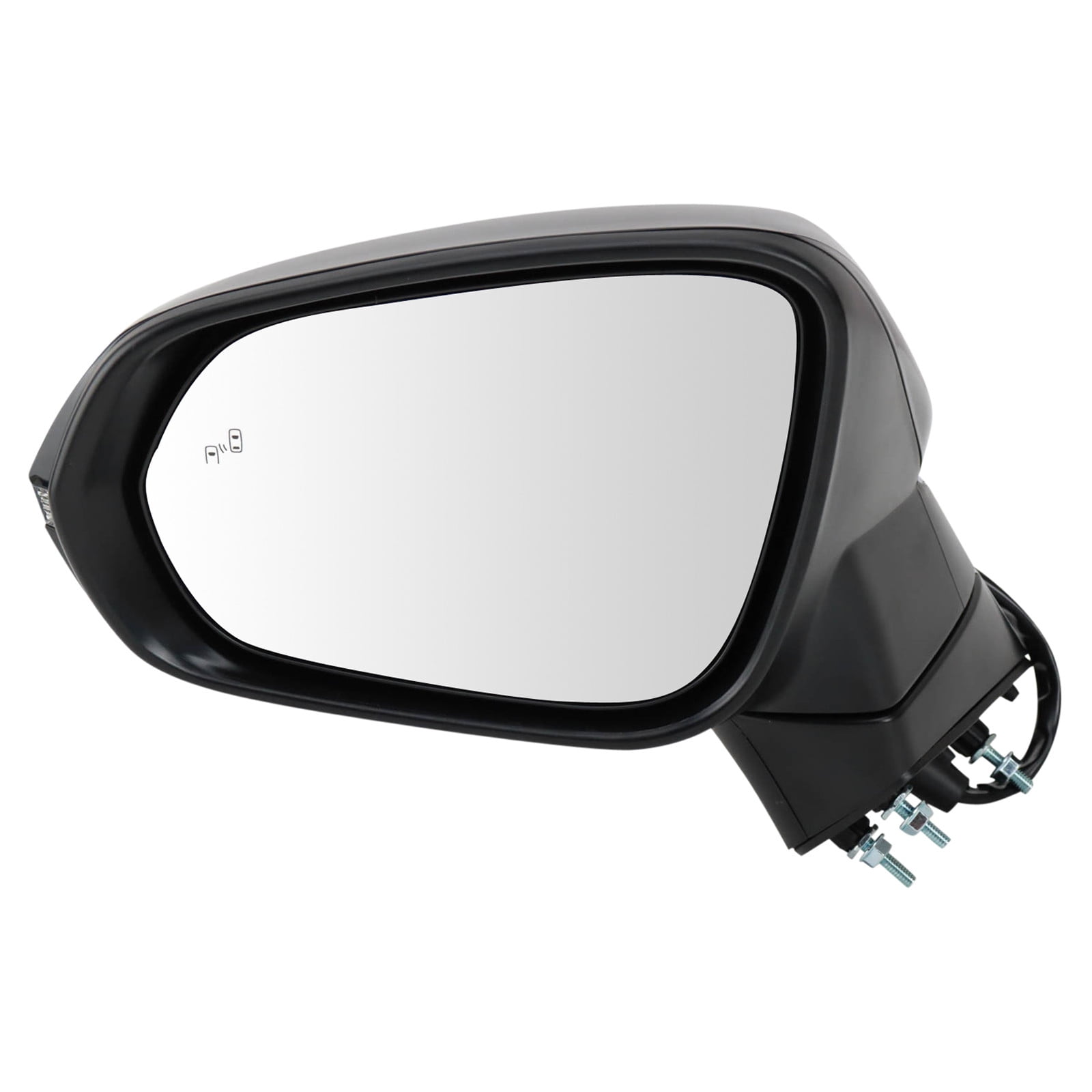 TRQ Driver Side Mirror Power Heated Memory Blind Spot Indicator Paint to Match Fits 2015-2017 Lexus NX200t NX300h LX1320161