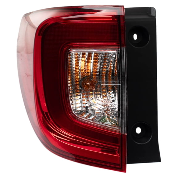TRQ Driver Side Outer LED Tail Light Assembly Fits 2019-2022 Honda Pilot, Rear Left, HO2804120 33550-TG7-A11