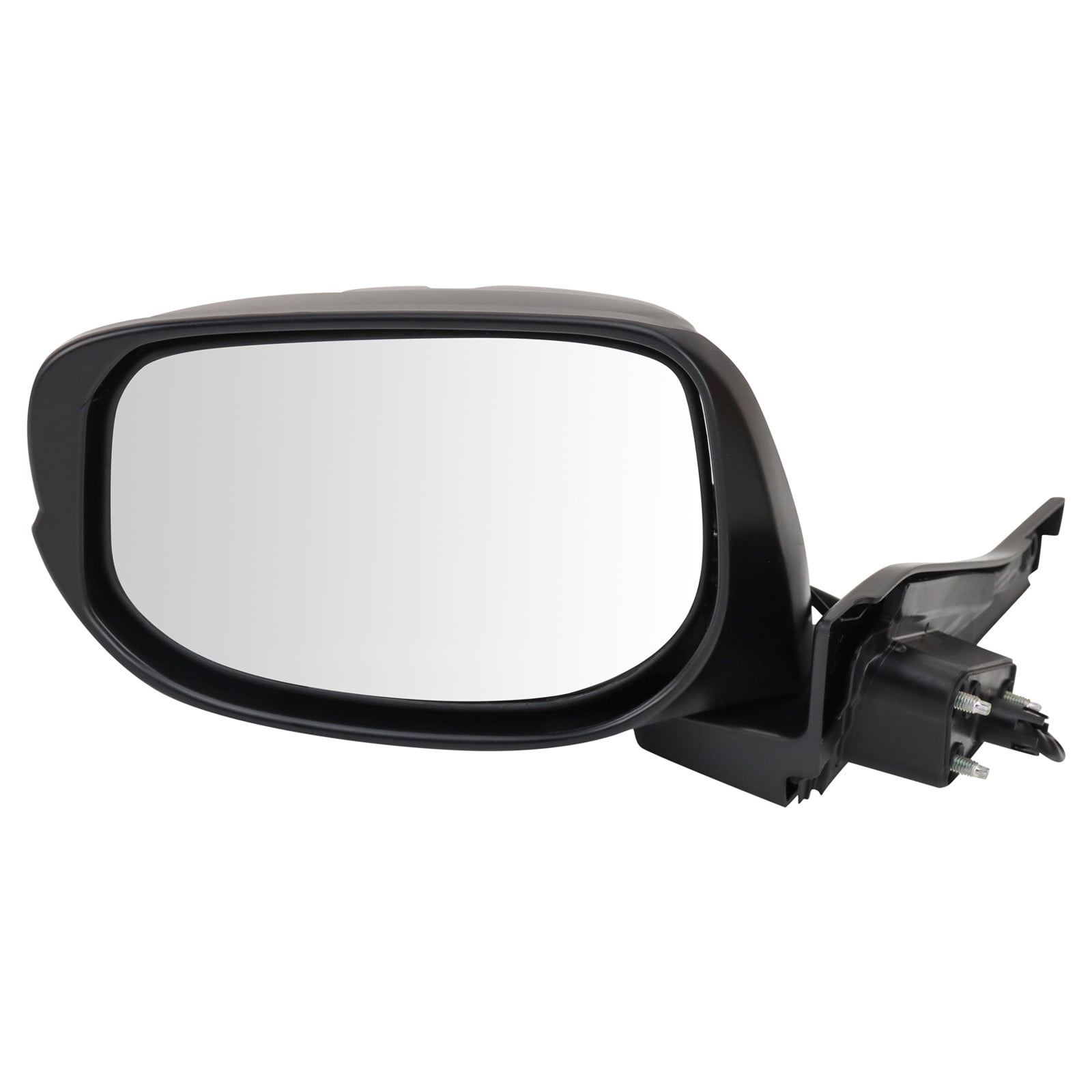 TRQ Driver Side Power Mirror Paint to Match Smooth Black Fits 2010-2014 Honda Insight LX HO1320253