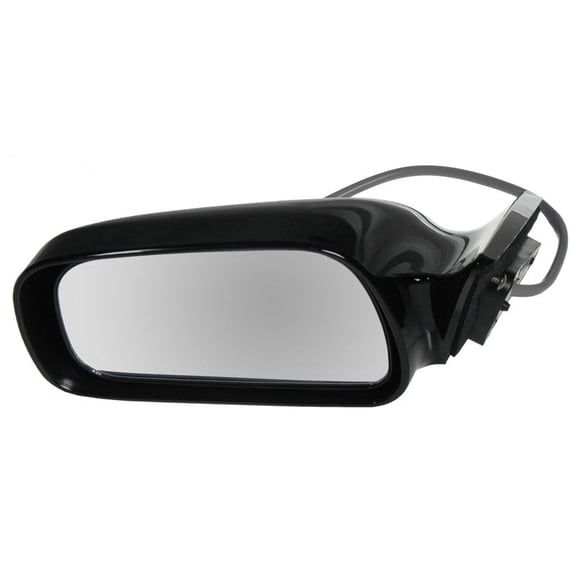 TRQ Driver Side Power Mirror Smooth Black Manual Fold Fits 1999-2003 Toyota Solara TO1320194