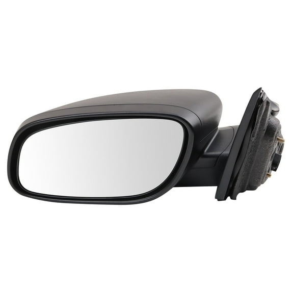 TRQ Driver Side Power Mirror Textured Black without Heat Fits 2010-2011 Ford Taurus FO1320361