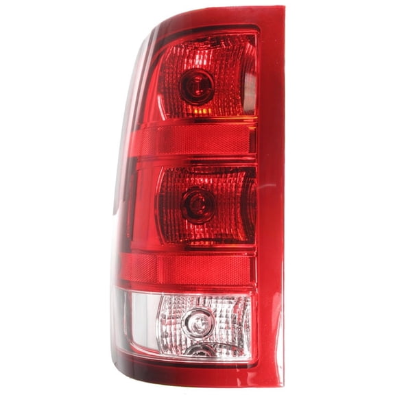 TRQ Driver Side Tail Light Assembly Fits 2004-2013 GMC Sierra 1500 With Fleetside Bed 2007-2014 Sierra 2500 HD 3500 HD With Single Rear Wheels GM2800208